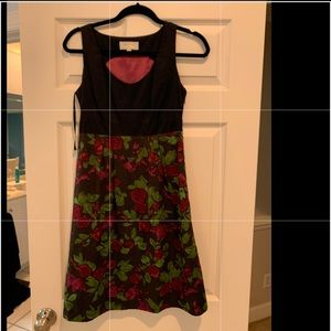 Black sun dress from anthropology